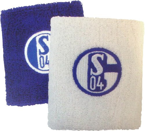 2er Set SCHWEISSBAND PULSWÄRMER FC SCHALKE 04 S04