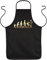 Grillschürze, Kochschürze, Farbe: schwarz, Evolution Grillmeister