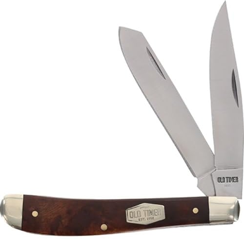 Schrade 0 Old Timer Trapper Ironwood, 7,6 x 9,9 x 17,5 cm