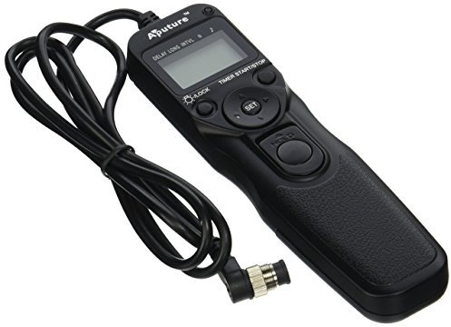 Aputure Timer Camera Remote Control Shutter Cable 1N for Nikon D1, D2, D3, D3x, D3s, D100, D200, D300, D300s, D700, Inexpensive Intervalometer for Time Lapse