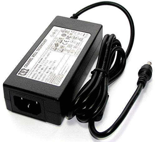 Genuine CWT 12V 5A (60W) AC Adapter for Monitors, TVs, CCTV, and Other Equipment. Model: KPL-060F-VI