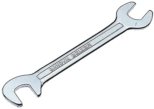 Bahco 1931M-13 Liliput Double Open End Wrench, Silver, 13 mm
