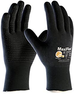 MaxiFlex Endurance 34-847 Drivers Nitrile Foam Micro Dot Coated Work gloves - 10/XL by ATG