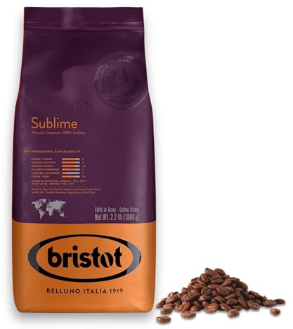 Bristot Kaffee Espresso - Sublime 100% Arabica, 1000g Bohnen