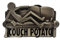 eeddoo® Gürtelschnalle - Couch Potato (Buckle für Wechselgürtel für Damen und Herren | Belt Frauen Männer Oldschool Rockabilly Metall Gothic Wave Rock Biker Western Trucker Casino Skull)
