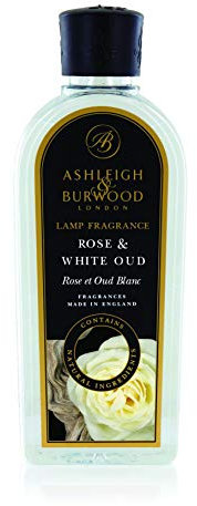 Ashleigh & Burwood Rose & White Oud 500 ml Lampenduft - Luxuriöser Oud, Rose & Bernstein mit luftreinigender katalytischer Wirkung