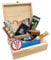 Rolling Supreme T3 Size Solid Pine Rolling Box Complete with Premium Smokers Accessories - Gift Set by SMO-King