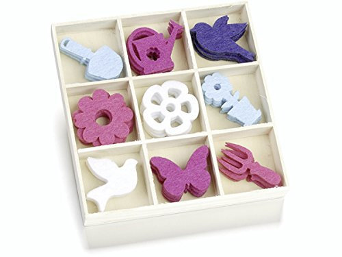 Knorr Prandell 218001233 Knorr prandell 218001233 Filzornamentbox, Motiv: Gartengeräte