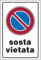 CART.20X30 SOSTA VIETATA
