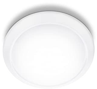 Philips Cinnabar Lampe, zur Wand- oder Deckenmontage, Kunststoff, Weiß weiß