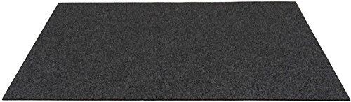 Premium Schreibtischunterlage XXL Schreibunterlage Graphit 60 x 90cm Filz
