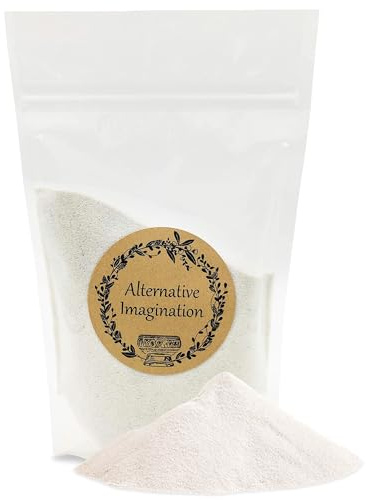 Alternative Imagination White Fine Colored Sand for Ritual Use, Zen Gardens, Incense Burners, Smudging Bowls, Unity Ceremonies, Mandalas, Spiritual Practices, Arts & Crafts (1 Pound)