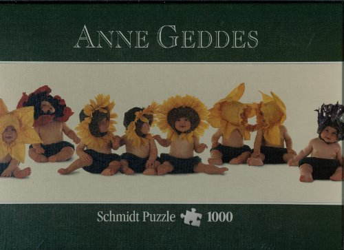 Schmidt Spiele - Anne Geddes, Blumenkinder, 1000 Teile Panoramapuzzle