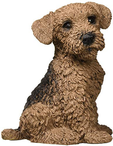 Design Toscano Airedale-Terrier-Welpe, Statue