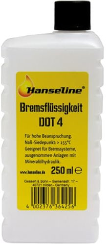 Hanseline - DOT 4 Hydraulik Bremsen Fahrrad | Pflegemittel | BIKE | care brake
