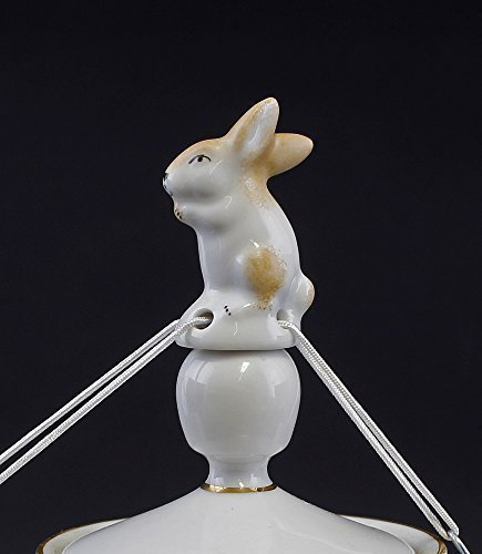 Porzellan Tropfenfänger Hase