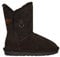 Reissner Lammfelle | Engel Stiefel LARA | Halbhohe warme Winterboots | Wildleder | Innenfutter echtes Merino Lammfell | braun 39