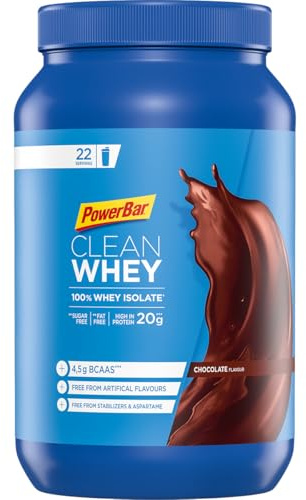 Powerbar Clean Whey 100% Whey Isolate (570g) Chocolate - Eiweiße - Molkenprotein-Isolat