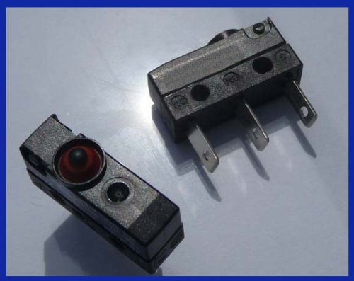 2 x Mikroschalter Ersatz Zentralverrriegelung Türschloss für VW Golf 4, Golf 5, Passat 3B, Seat, Skoda, Ford Galaxy, Made in Germany