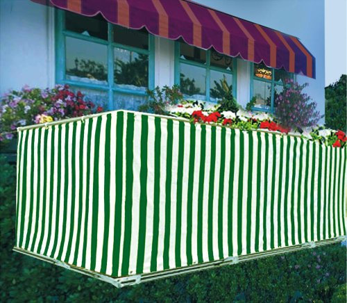 Happy People - Balkonverkleidung, (ca. 90 cm x 5 m, 14 m Spannleine)