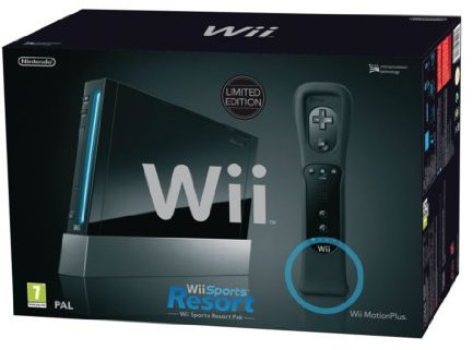 Nintendo Wii™ Limited Edition Black Console & Sports Resort Game