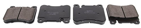 MAPCO Bremsbelagsatz, Scheibenbremse 6915 Vorderachse | Kompatibel mit: MERCEDES-BENZ C-CLASS, C-CLASS Coupe, C-CLASS T-Model, CLC-CLASS, CLK, CLK Cabriolet, SLK