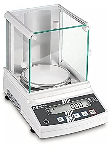 Präzisionswaage [Kern PNS 600-3] Der neue Standard im Labor mit dem robusten Stimmgabel-Wägesystem, Wägebereich [Max]: 620 g, Ablesbarkeit [d]: 0,001 g, Wägeplatte: Ø140 mm (Edelstahl), Windschutz