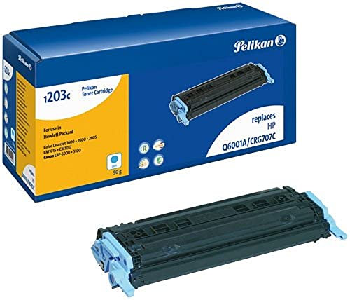 Pelikan 1203 Toner-Modul ersetzt HP Q6001A, 2000 Seiten, cyan