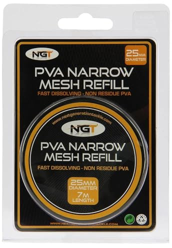 NGT pva narrow mesh refill 7m x 25mm