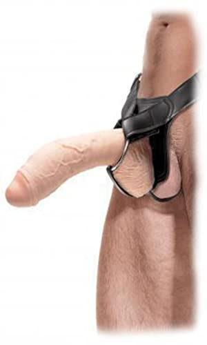 Pipedream Fetish Fantasy Extreme Hollow Strap-On, Flesh