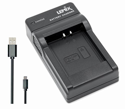 Lemix (CAN-NB11L) Ultra Slim USB Charger Compatible with Canon NB-11L Battery and Listed Canon Powershot ELPH & IXUS Series Models.