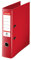 Esselte Ordner breit, DIN A4, 10er Pack, 7,5 cm Rückenbreite, Kunststoff-Ordner, Rot, Vivida, 811330