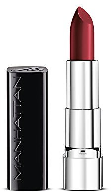 Manhattan Moisture Renew Lippenstift, feuchtigkeitsspendender Lipstick für intensive Farbe & Glanz, Farbe Diva Red 600, 1 x 4g