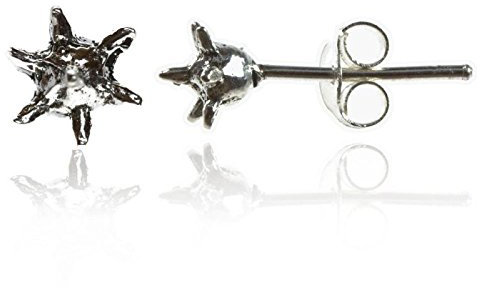 Chic-Net Silberohrstecker Stachel Blume Ohrstecker Ohrringe 925er Sterling Silber Schmuck