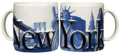 Americaware Smnyc01 New York 510,3 gram Duo Tone Bleu relief Mug