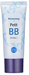 Holika Holika® - BB Cream SPF45 PA+++ - Petit BB Creme Moisturizing mit Hyaluronsäure und Sonnenschutz für ein makellosen Hautbild für Frauen - BB & CC Cremes - Tagespflege - Grundierung - Make-Up Basis - Sonnenschutz - getönte Tagescreme für trockene und normale Haut / Mischhaut