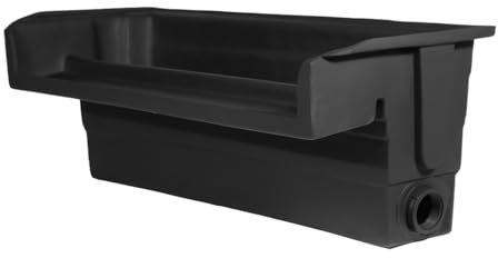 EasyPro Pond Products CF23E Eco-Series Wasserfall-Überlauf, 58,4 cm, ideal für Just-A-Falls-Wasserspiele, Verbindung von Liner ohne Werkzeug. 5,1–5,1 cm installierte Spinweld-Einlässe. Bis zu 4500 bis