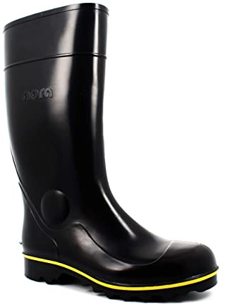 Nora Jan, Unisex-Erwachsene Sicherheitsstiefel, Schwarz (Schwarz 11), 36 EU