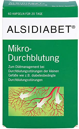 ALSIDIABET Mikro-Durchblutung Kapseln, 60 St. Kapseln