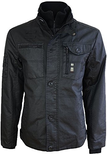 Men's Jacket Crosshatch PLIXXIE Black Large