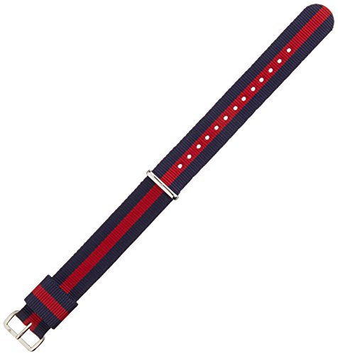 Faber Time Unisex Uhrenarmband Nylon 18.0 mm Mehrfarbig FS401SL