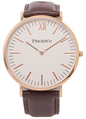 prempco – Nobel – Bracelet Homme Montre – Noir – Or rose – rapide changement de montres de bracelet