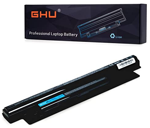 GHU Batterie 40 WH XCMRD MR90Y 14,8 V compatible avec Dell Inspiron 14 3421 3437 5421 5437 15 3542 3521 N3531 3541 3543 3421 5421 3521 3721 3721 5521 5537 3537 17 3721 5748 5721 5737 P28F 3440 3540