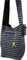 GURU SHOP Sadhu Bag Gestreift, Goa Tasche, Schulterbeutel - Grau/schwarz, Unisex - Erwachsene, Baumwolle, 35x35x25 cm