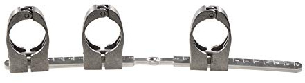 Schwaiger UHA62043 Mulitfeed-Halterung (3-Fach) LNB Halter SAT Feedaufnahmen 40 mm Silber