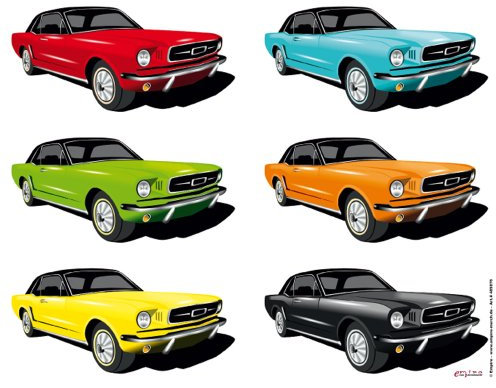 Classic GT Colours - Mousepad - Mousepad