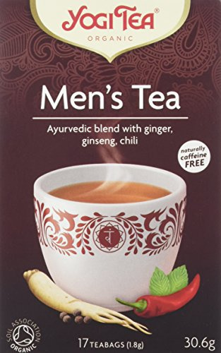 Yogi Tea Men'S Tea 17 Teabags (Pack Of 6, Total 102 Teabags)