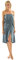 aqua-textil Wellness Saunakilt Damen 90 x 150 cm grau Baumwolle Saunasarong Frottee Kilt Langer Schnitt