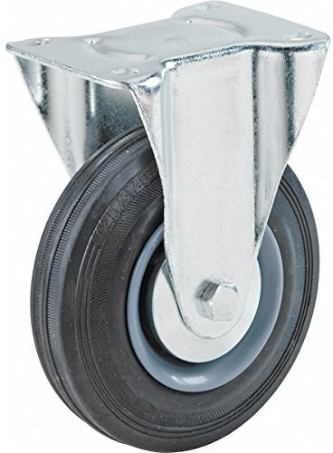 Shepherd 3 Zoll Drehgelenk teilelastischer Gummi Rad Caster, 9289