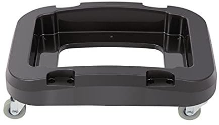 Jantex Dolly for CK960 56 Litre Bin, Black, Dimensions: 152(H) x 333(W) x 481(D) mm, Bin Dolly, Four Castors Included, Sturdy Plastic Design, Compatible with CK960, CL925